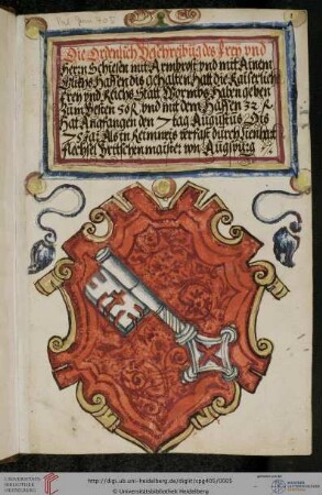 Lienhart Flexel, Reimspruch auf das Armbrust- und Büchsenschießen in Worms 1575