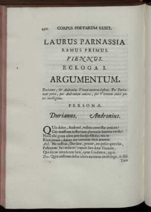 Laurus Parnassia