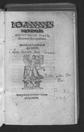Joannis Sturmii Partitionum dialecticarum libri quattuor