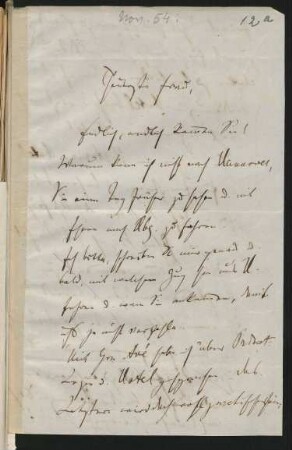 Brief an Clara Schumann : November 1854