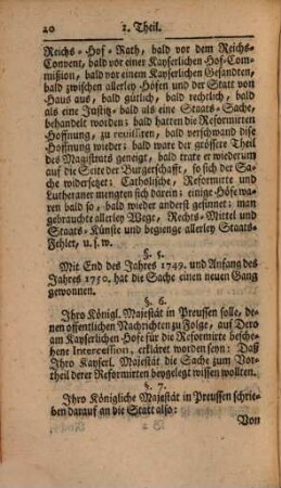 Hanauische Berichte von Religions-Sachen. 1. 1750 = Th. 1 - 8