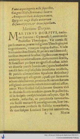 Martinus Dorpius