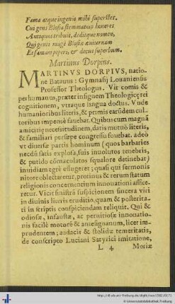 Martinus Dorpius