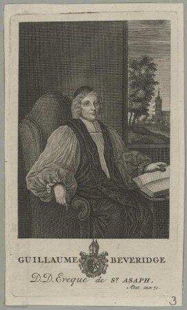 Bildnis des Guillaume Beveridge