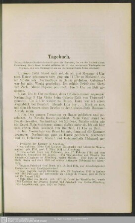 Tagebuch
