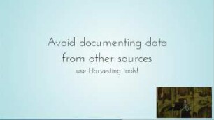 Metadata catalog Cookbook for Argentina's SDI