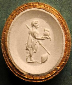 Ein bewaffneter Soldat (Daktyliothek, Supplement)