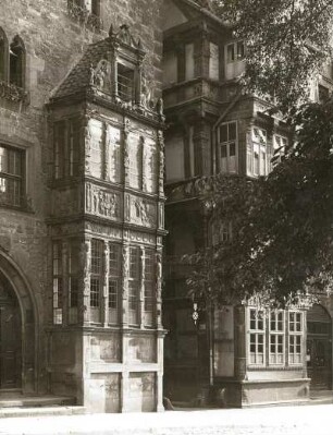 Hildesheim. Templerhaus. Erker