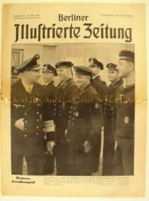 Wochenzeitschrift "Berliner Illustrierte Zeitung" u.a. zum Krieg in der UdSSR