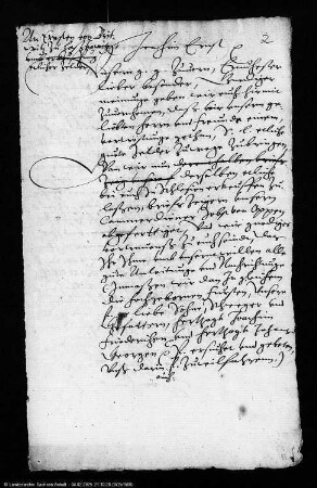 Joachim Ernst an von Prittwitz, Ernst