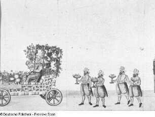Aufzug mit Inventionen unter Herzog Augustus von Sachsen