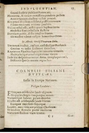 Cornelii Kiliani Dufflæi.