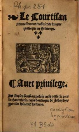 Les quatre Livres du Courtisan