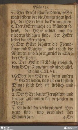 Psalm CXLVII