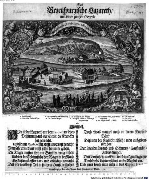Das Regenspurgische Lazareth, mit seiner gantzen Gegend : Sonnet