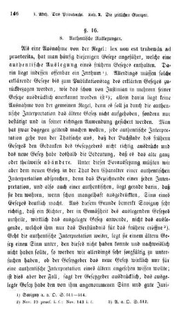 §. 16. 8. Authentische Auslegungen.