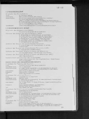 I.2 Hochschulrat