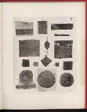 [Tafel V. - Ornamente der römischen Epoche]