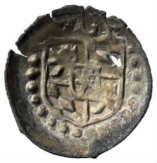 Fundmünze, Pfennig (Schüsselpfennig), 1592 - 1634