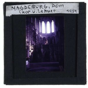 Magdeburg, Dom : Innenansicht