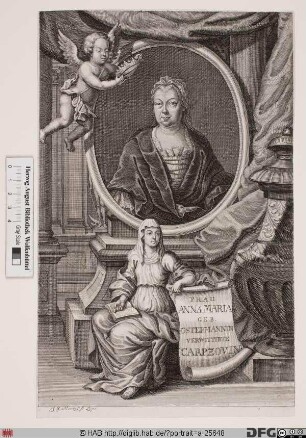 Bildnis Anna Maria Carpzov, geb. Ostermann
