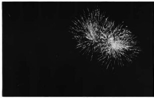 750. Gemeindejubiläum: Stadtfest: Feuerwerk