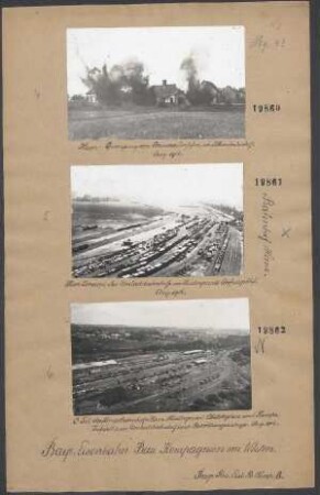 Ham: Ansicht des Umladebahnhofs, im Hintergrund Anfangsbahnhof. (Bahnhof Ham)