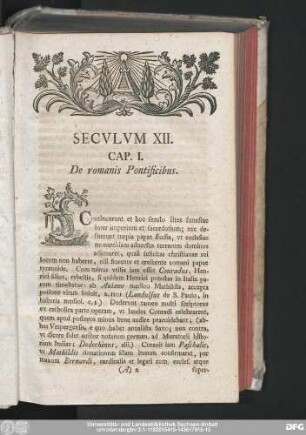 Seculum XII.