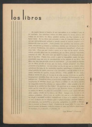 Los libros