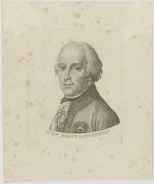 Bildnis Fürst Johann Lichtenstein