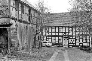 Untermühle (Mühle, Fachwerk); Haina, Schönsteiner Straße 51, Feibelwiesen
