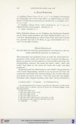 13. Buceri Bedenken
