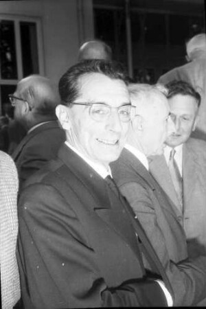 Chemiker; Maikäferrede: Prof. Joliot-Curie