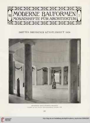 7: Drittes Dresdener Künstlerheft 1908