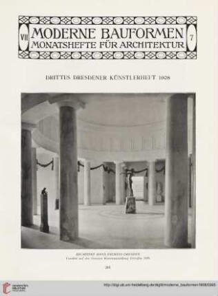7: Drittes Dresdener Künstlerheft 1908
