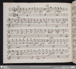 Recitativo: Du eigensinn'ger Esel