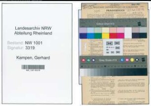 Entnazifizierung Gerhard Kampen, geb. 31.07.1908 (Hochbauingenieur)