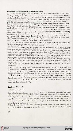 Berliner Chronik