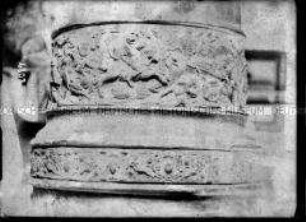 Geschützrohr "Schöne Taube", 6-Pfünder, Detail