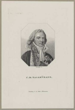 Bildnis des C. M. Talleyrand