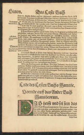 Vorrede auff das Ander Buch Maccabeorum.