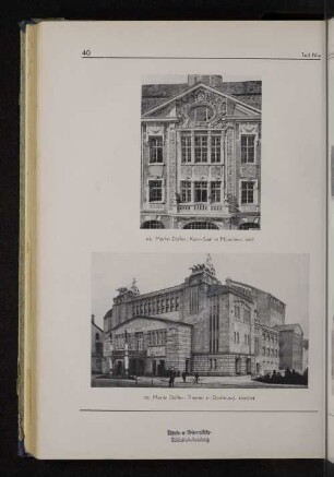 115. Theater in Dortmund. 1903/04