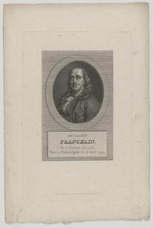 Bildnis des Benjamin Franklin