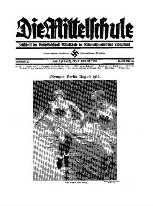 Olympia Berlin August 1936