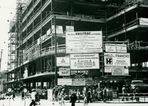 Hochbauten und Tiefbauten, 1951-1952