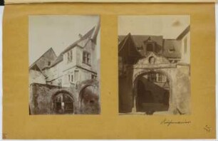 Wohnhaus, Reichenweier: Ansichten (aus: Skizzen- und Fotoalbum 16)