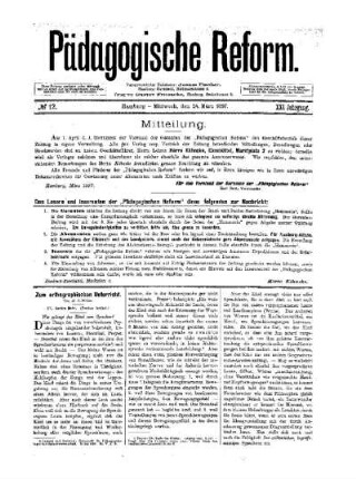 Zum orthographischen Unterricht