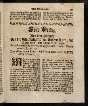 535-536, Haec est autem vita aeterna, ut ...; Austheilung
