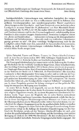 Paletschek, Sylvia :: Frauen und Disses, Frauen im Detuschkatholizismus und in den freien Gemeinden 1841 - 1852, (Kritische Studien zur Geschichtswissenschaft, 89) : Göttingen, Vandenhoeck & Ruprecht, 1990