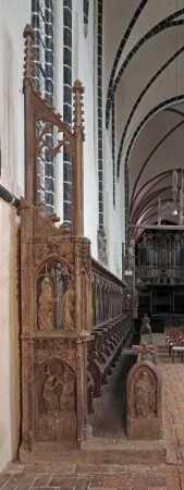 Südliches Chorgestühl — Linke Wange
